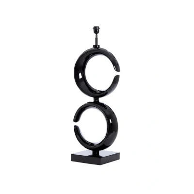 Afbeelding van Light &amp; Living Lampvoet MAAN 37x26x99cm Zwart