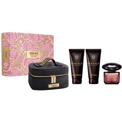 Afbeelding van Versace Crystal Noir Gift Set EDP 90ML + SG 100ML BL small Beauty Case