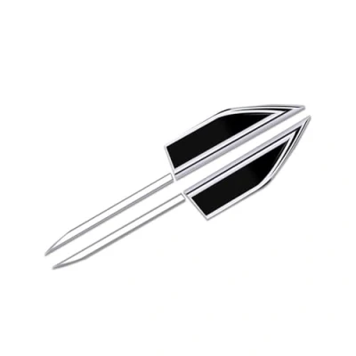 Afbeelding van SANNITOU Auto Emblemen Voor Seat Ateca FR 2016 2022 2023, Motorkap Achter Embleem Kofferbak Decals Styling Zelfklevend Styling,Black