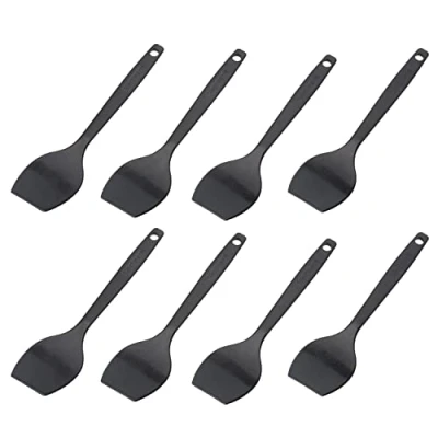 Afbeelding van Westmark 8 Raclette schrapers/mini spatel, lengte:16,6, plastic, Gourmetta, zwart 204522E3