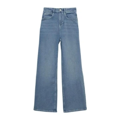 Afbeelding van s.Oliver Glittereffect Flared Jeans voor kinderen, Maat: 152xREG, Blau