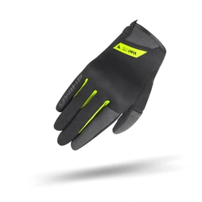 Afbeelding van SHIMA One Evo Motorhandschoenen voor kinderen, zwart geel, afmeting L