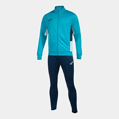 Afbeelding van Joma Trainingspak Donau II turquoise fluor marineblauw wit
