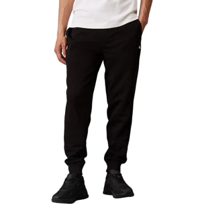 Afbeelding van Calvin Klein Jeans Heren Ck Embro Badge Pant Joggingbroek, zwart., XS