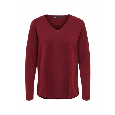 Afbeelding van ONLY Onlamalio Trui, Dames, Maat: XS, Cabernet