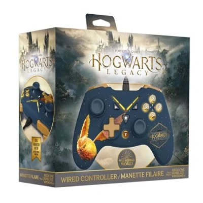 Afbeelding van Freaks and Geeks Harry Potter HogWarts Legacy Gouden Snitch Bedrade controller voor Series X S One PC met 3M kabel