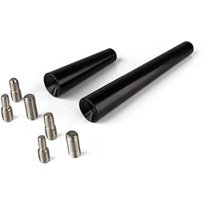 Afbeelding van BlackNugget® autoantenne Universele geschikt voor alle auto&#039;s Dakantenne met eersteklas ontvangstkwaliteit Korte AM &amp; FM ontvangst staafantenne 9 5 cm