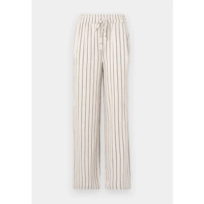 Afbeelding van Selected Femme Slfviva Gulia Striped SUN PANT Broek sandshell, Dames, Maat: 38, Sandshell