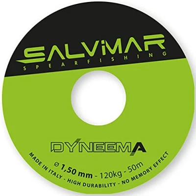 Afbeelding van SALVIMAR Dyneema 1,5 mm, uniseks, volwassenen, meerkleurig, 50 m