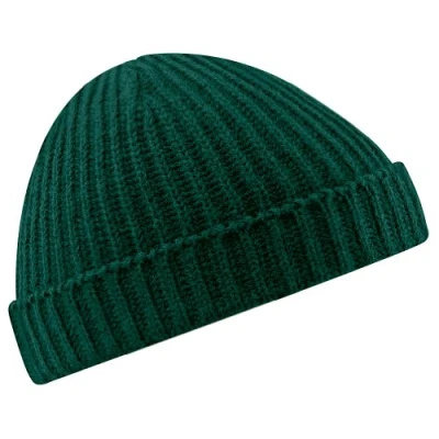 Afbeelding van Beechfield Retro Trawler Skull cap One size Fles groen