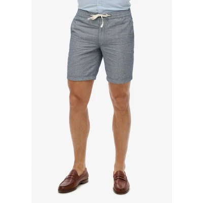 Afbeelding van Superdry Merchant Shorts, Heren, Maat: Medium, Navy stripe