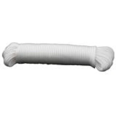 Afbeelding van Corbeo Wit gevlochten koord 3mm 20m