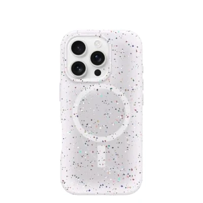 Afbeelding van OtterBox Symmetry Series Core MagSafe Hoes voor iPhone 16 Pro, schokbestendig, valbestendig, ultradun, beschermend dun hoesje, 3x getest volgens militaire standaard, Wit