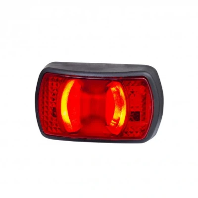 Afbeelding van Markeringslamp rood 12 24V
