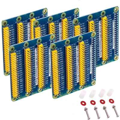 Afbeelding van AZDelivery 5 x GPIO Extension Board For Raspberry Pi 3, 2, Model B Inclusief E Book!