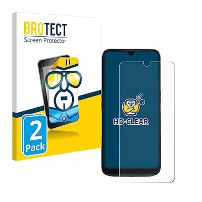 Afbeelding van BROTECT (2 Stuks) Schermbeschermer voor Doro 8100 Screen Protector Transparant