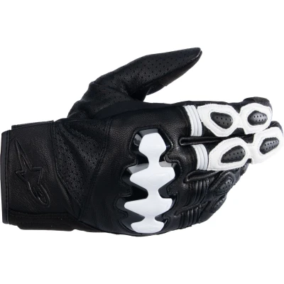 Afbeelding van Alpinestars Celer v3 geperforeerde motorhandschoenen, zwart wit, afmeting L voor man