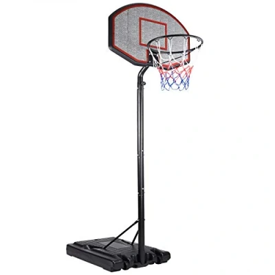 Afbeelding van Mobiele basketbalring met verstelbare mand