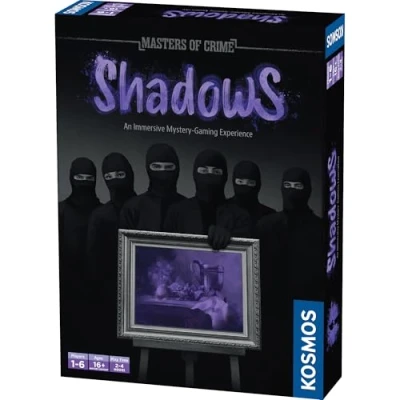 Afbeelding van Masters of Crime: Shadows Murder Mystery Game Art Heist Coöpspel 1+ Spelers Leeftijd 16+