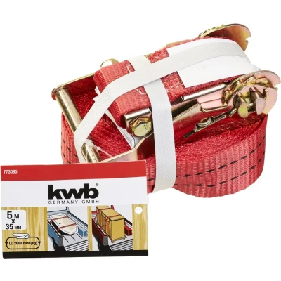 Afbeelding van KWB Spanband Met Ratel 5m x 35mm