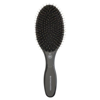 Afbeelding van Olivia Garden Expert Care Oval Boar &amp; Nylon Black