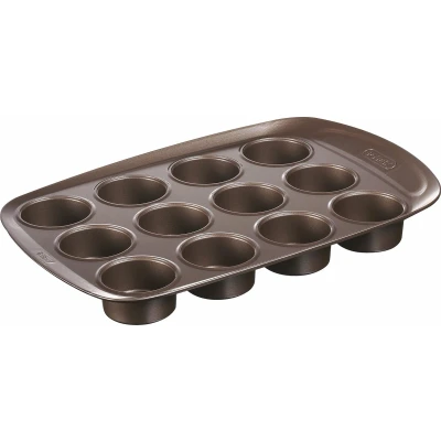 Afbeelding van Muffinvorm Pyrex Asimetria Bruin (12 Muffins)