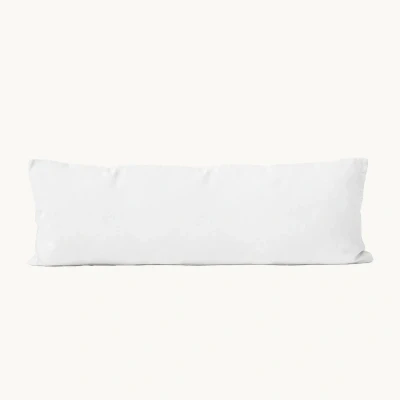 Afbeelding van Beau Maison Body Pillow Sloop Wit 100% Katoen Lichaamskussensloop 40x145 cm