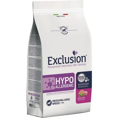Afbeelding van Exclusion Veterinary Hypoallergenic adult pork 2 kilo