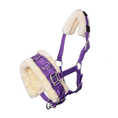 Afbeelding van MHS Nylon Kaptoom met bont Pony Paars