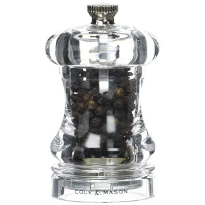 Afbeelding van Cole &amp; Mason H12501P Precision Capstan 125 Acrylpepermolen 85 mm, roestvrij staal