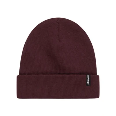 Afbeelding van Element Dusk Low Beanie Herenkap, rood, één maat