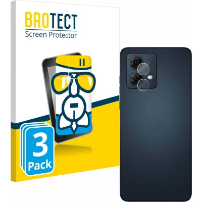 Afbeelding van BROTECT Screenprotector voor Motorola Moto G84 (ALLEEN Camera Lens) Folie Beschermfolie Beschermglas transparant (3 Stuks)