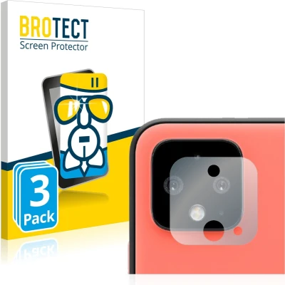 Afbeelding van BROTECT Screenprotector voor Google Pixel 4 (ALLEEN Camera Lens) Folie Beschermfolie Beschermglas transparant (3 Stuks)