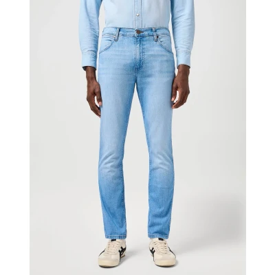 Afbeelding van Wrangler Larston Slim fit jeans, Heren, Maat: 33x34, Slate shade