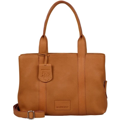 Afbeelding van Burkely SOFT Skylar 13.3 inch Handtas, Dames, Maat: One Size, Cognac