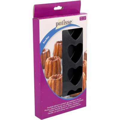 Afbeelding van Patisse Mini Hartvorm Starflex 8 Stuks