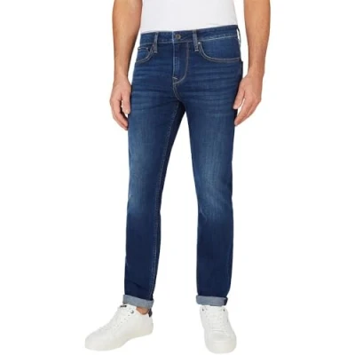 Afbeelding van Pepe Jeans Slim fit jeans, Heren, Maat: 36x34, Denim