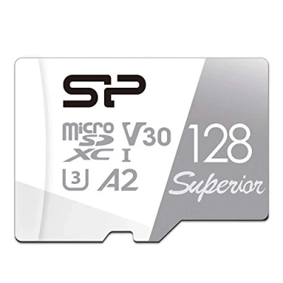 Afbeelding van Silicon Power 128GB MicroSD Superior Micro SDXC UHS I (U3) V30 4K A2 High Speed card with Adapter
