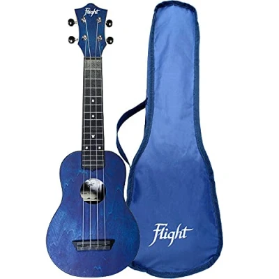 Afbeelding van Flight Sopraan Ukelele Travel Series Donkerblauw TUS35DB