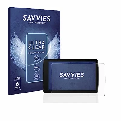 Afbeelding van Savvies Screenprotector voor BMW Motorrad Navigator VI Folie Beschermfolie transparant (6 Stuks)