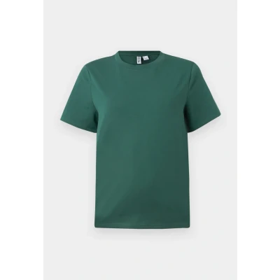 Afbeelding van Pieces Pcria Solid TEE Tshirt basic, Dames, Maat: XS, Trekking green