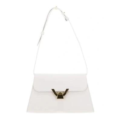 Afbeelding van Coccinelle DEW Handtas, Dames, Maat: One Size, Blanco