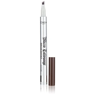Afbeelding van L&#039;Oréal Paris Wenkbrauwstift met driepuntige punt voor langdurig microblading effect, nr. 108 Warm Brunette, 1 x g