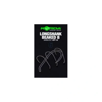 Afbeelding van Korda Longshank Beaked Barbed (10 pcs) Maat : Haak 6