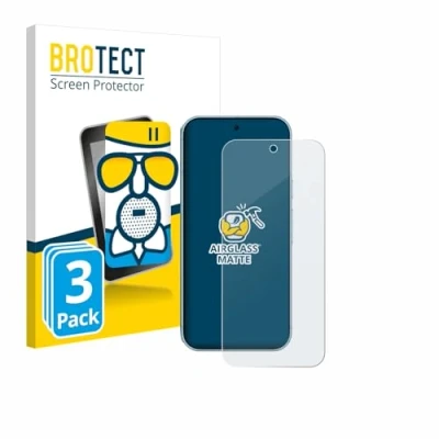 Afbeelding van BROTECT Antireflecterende Glas Screen Protector Mat voor Google Pixel 9 Pro XL (3 Stuks) Schermbeschermer [Beschermglas Folie niet Gehard Glas]