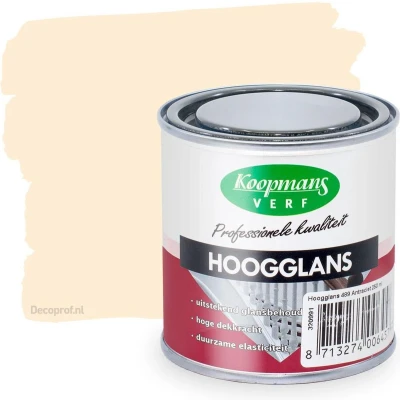 Afbeelding van koopmans hoogglans 302 roomwit 0.25 ltr