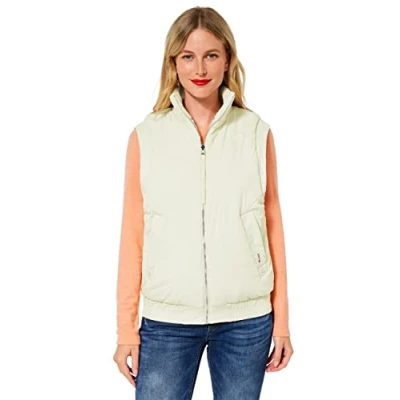 Afbeelding van Street One Wendeweste Bodywarmer, Dames, Maat: 44, Beige