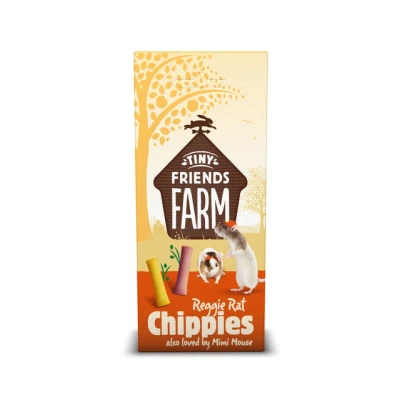 Afbeelding van 8x Tiny Friends Farm Reggie Rat Chippies 120 gr