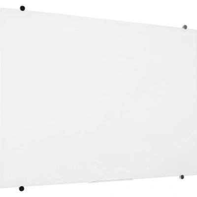 Afbeelding van SpeaKa Professional Glazen magneetbord SP GWW 001 (b x h) 1200 mm 900 Wit Glad Incl. opbergbakje