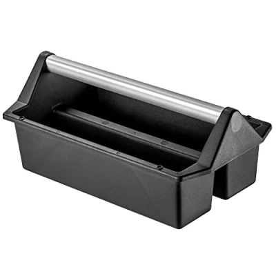 Afbeelding van KADAX Gereedschapskist, kunststof draagtas in 2 maten, multifunctionele voor gereedschap, gereedschapskist met draaggreep, gereedschapsplank, gereedschapsdrager (40 x 22 cm)